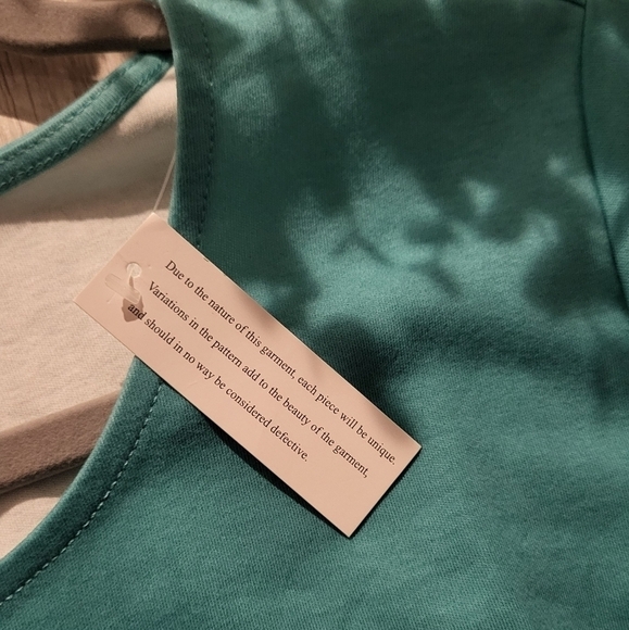 Issac Mizrahi Live Gradient Ombre Short Sleeve Cotton Top - Picture 3 of 7